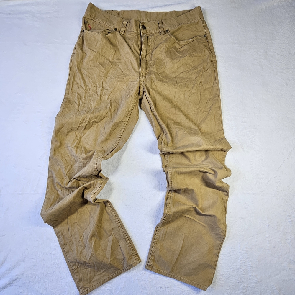 Polo Ralph Lauren Authentic Dungarees 34x34 Khaki Straight Chino Pants Men